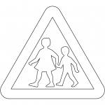 "Children" Sign in Sweden