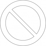 "No Parking" Sign in Sweden