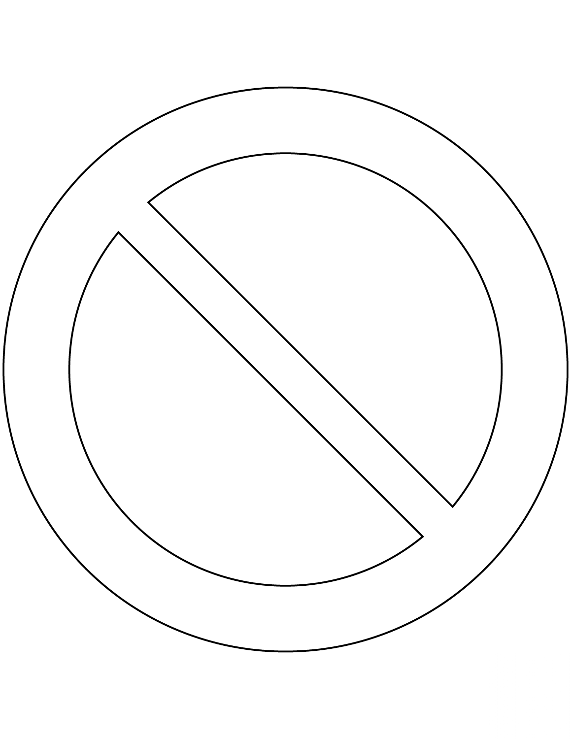 "No Parking" Sign in Sweden