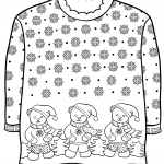 Christmas Sweater with Teddy Bears