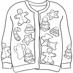 Christmas Sweater with Gingerbreads