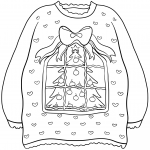 Sweater with Christmas Tree