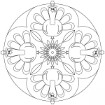 Thanksgiving Mandala
