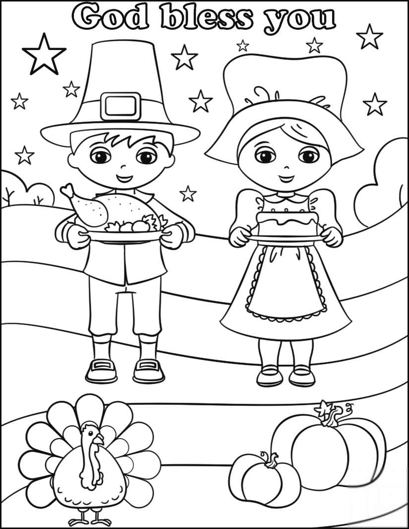 God Bless You on Thanksgiving Day