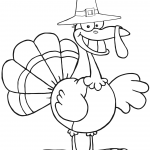 Cartoon Pilgrim Turkey