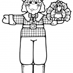 Pilgrim Boy with Turkey