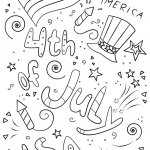 4th of July Doodle