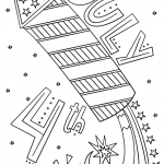 Fourth of July Fireworks Doodle