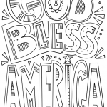 God Bless America Doodle