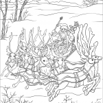 Miniature Sleigh, Eight Tiny...