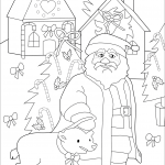 Santa with Bear