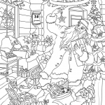 Santa Claus with Christmas Elves...