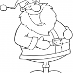 Laughing Santa Claus