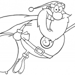 Super Santa Claus Fly