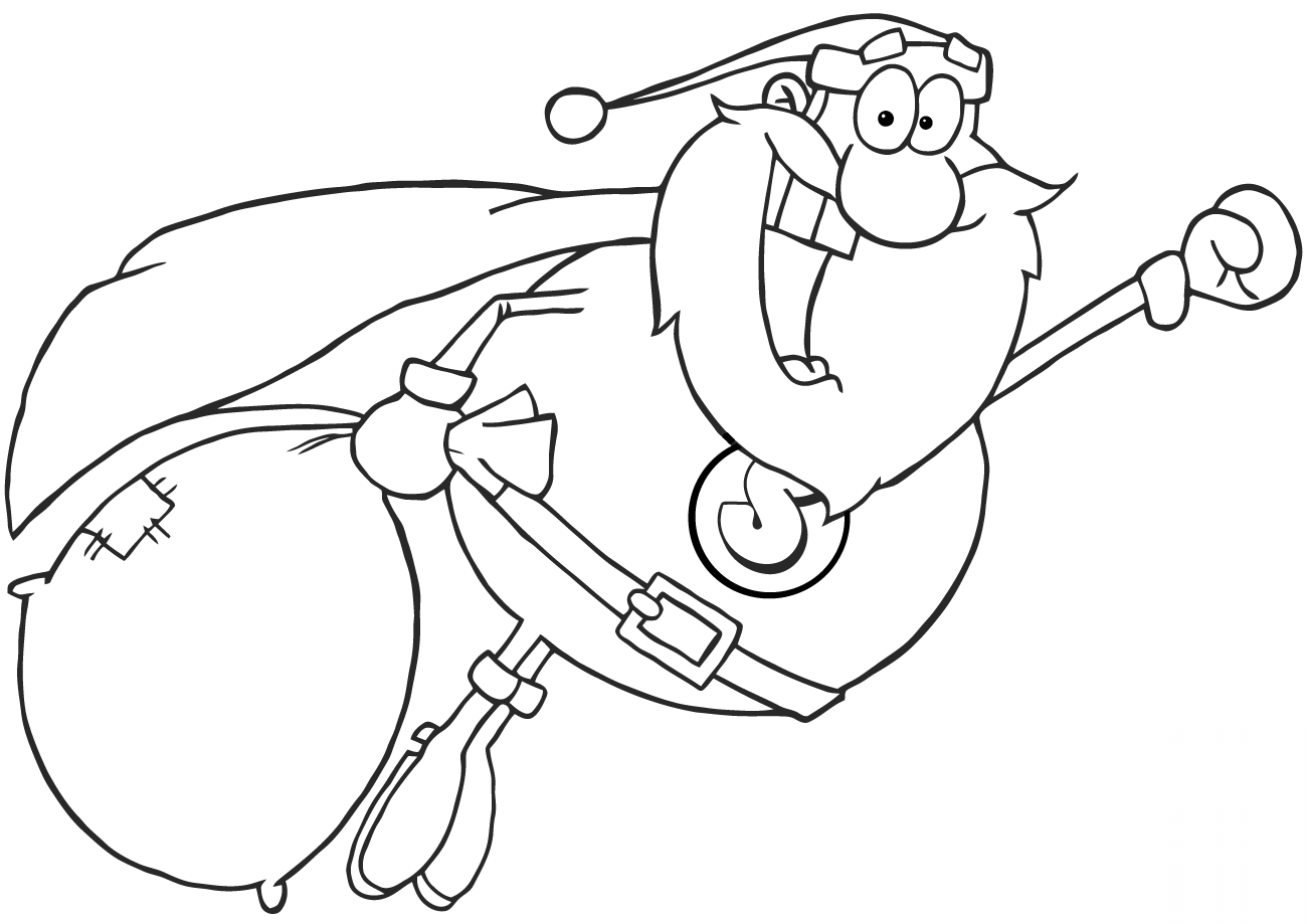 Super Santa Claus Fly