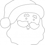 Santa Claus Simple Portrait