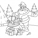 Santa Claus with Gifts