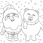 Santa and Bear