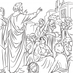 Peter Preaching at Pentecost
