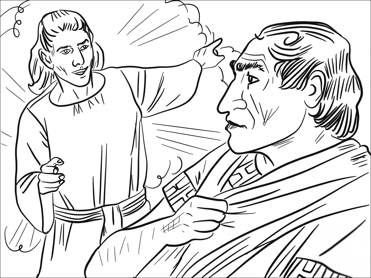 Angel Appeared to Cornelius