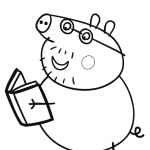 Daddy Pig Reads a Book