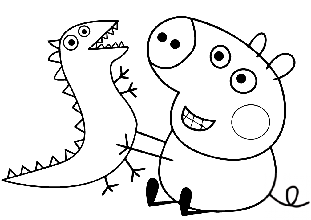 George Pig Plays with Dragon