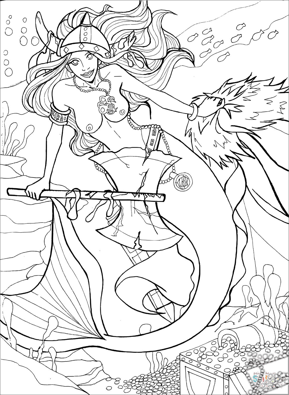 Viking Mermaid