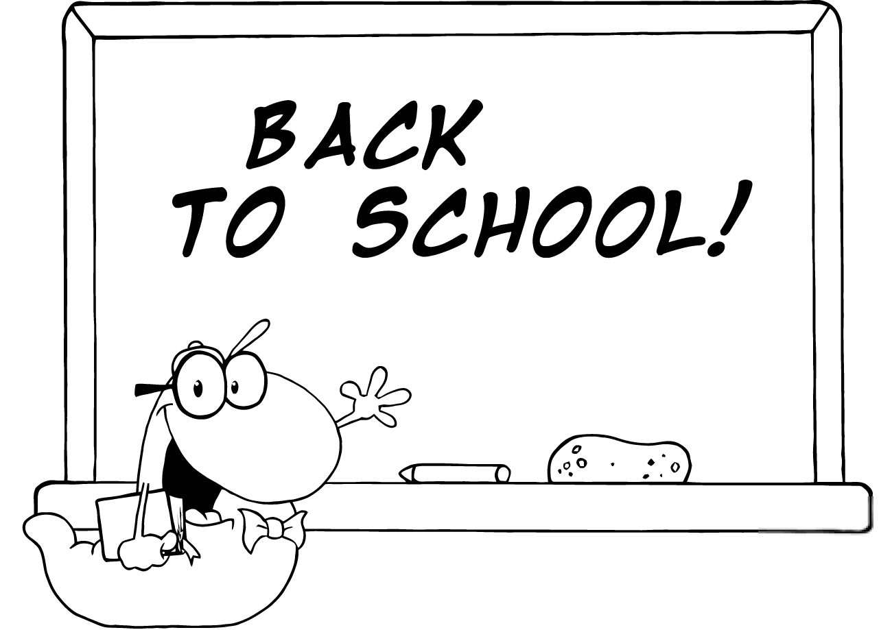 Bookworm and Back to School Chalk...