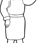 Dziewczynka używająca kredę