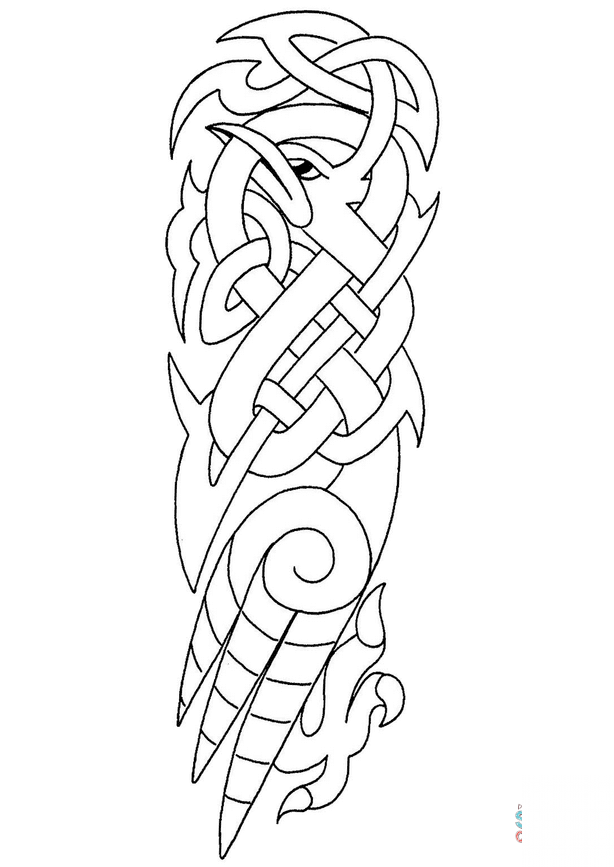 Celtic Knot Bird