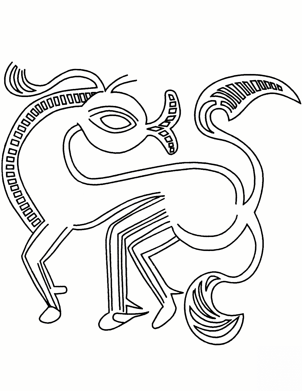 Celtic Horse Design