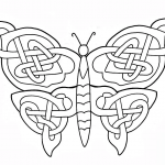 Celtic Butterfly Design