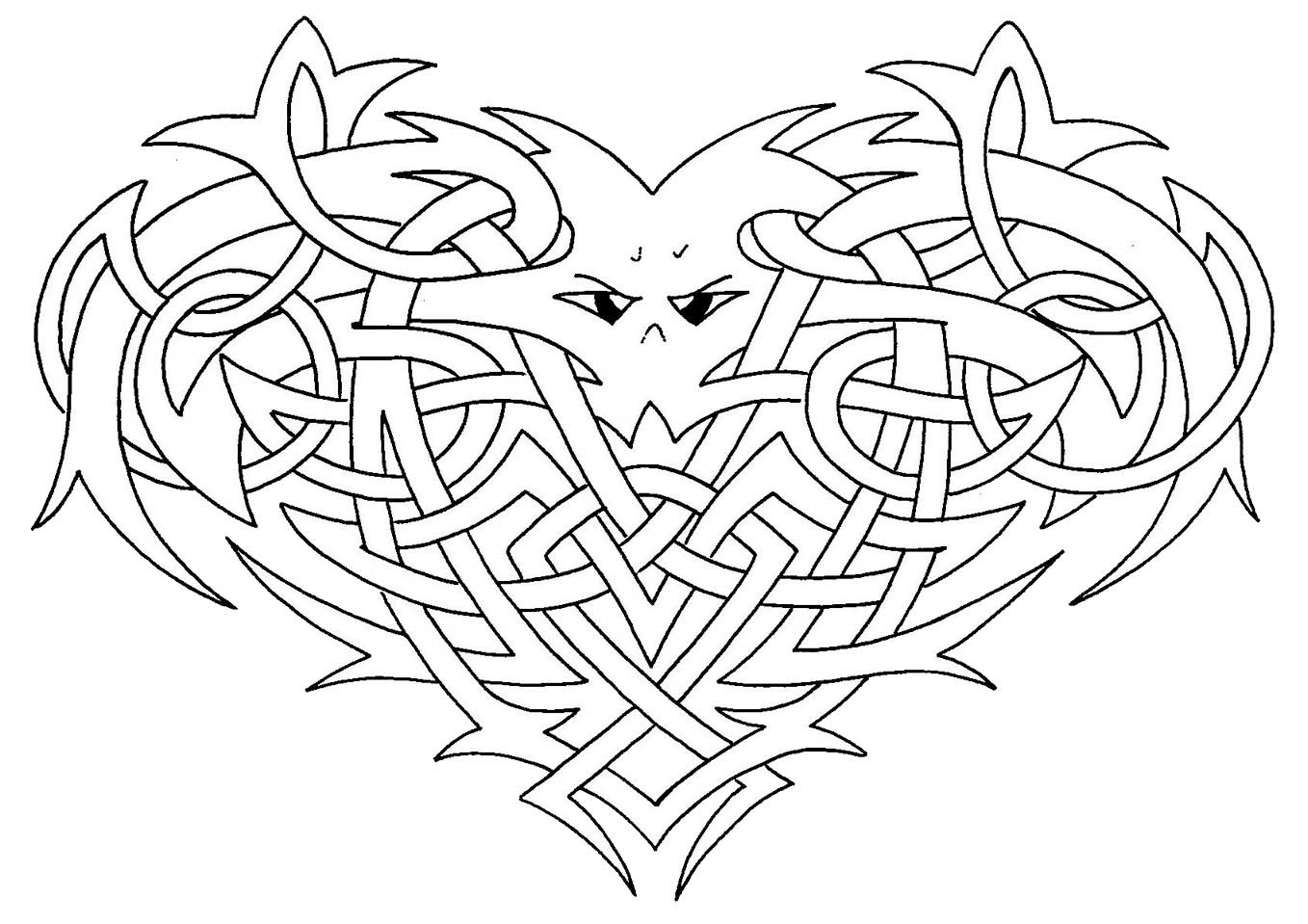 Celtic Knotwork Heart