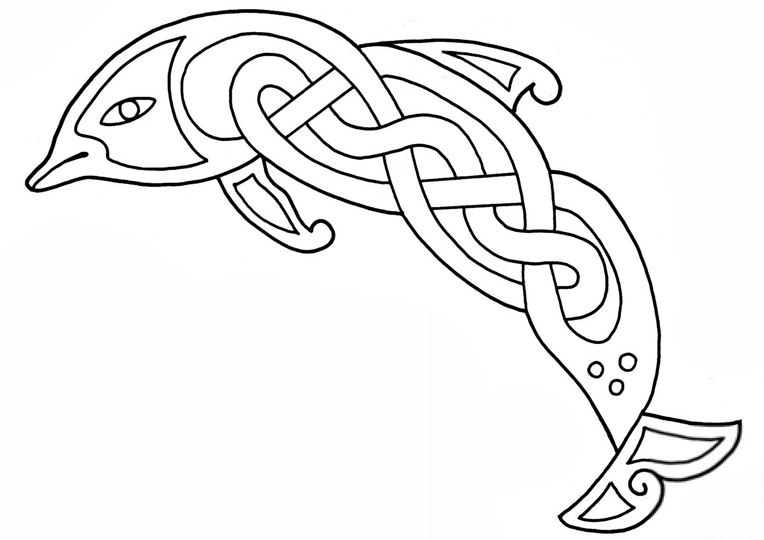 Celtic Dolphin Design