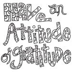 Have an Attitude of Gratitude