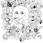 Przepiękny Doodle stworzony przez...