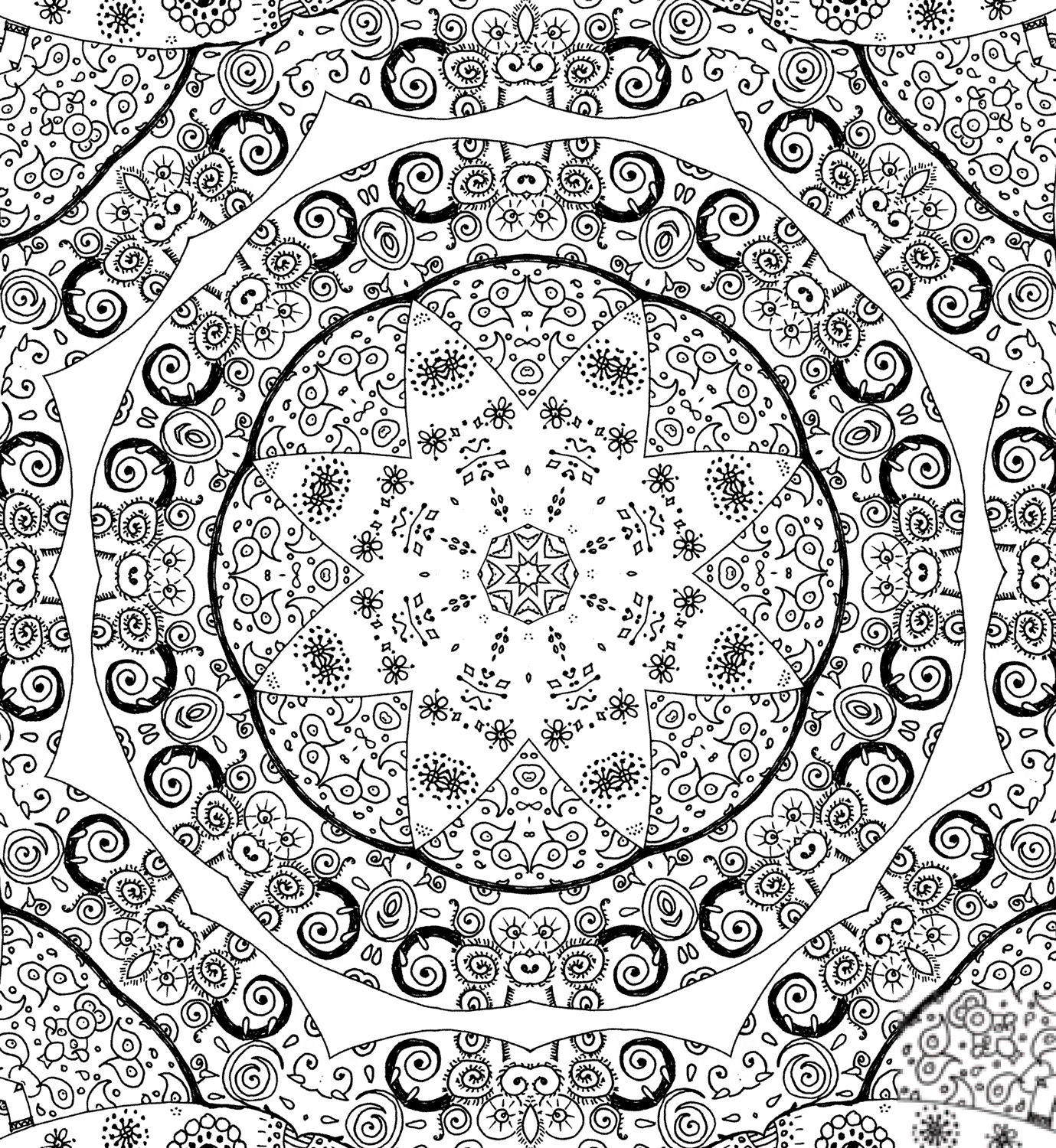 Doodle Mandala