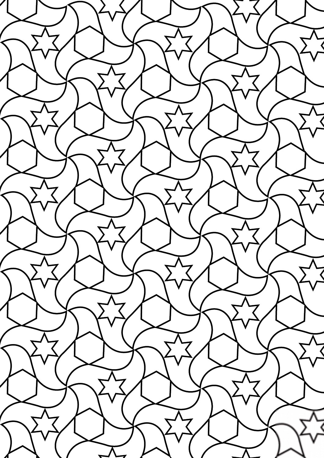 Alhambra Tessellations
