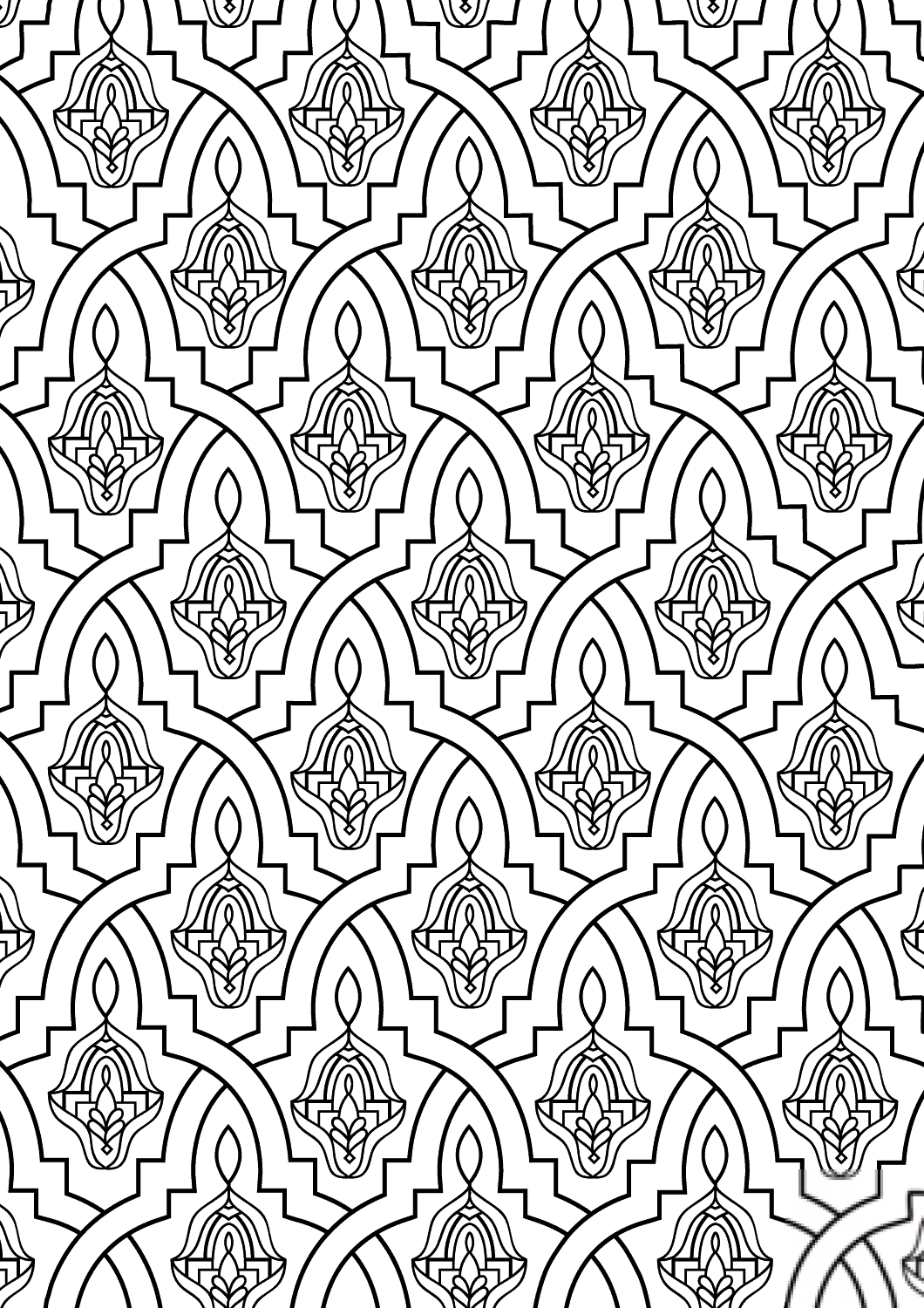 kolorowanka Sztuka islamu