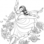 Gymnast Woman Dancing