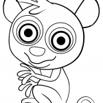 Cartoon Tarsier