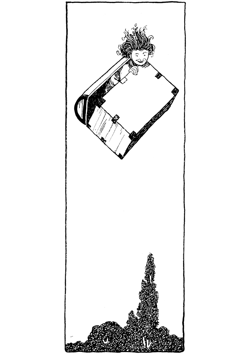 The Merchant's Son Flies in the Trunk