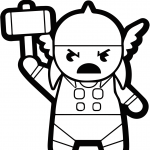 Cartoon Thor