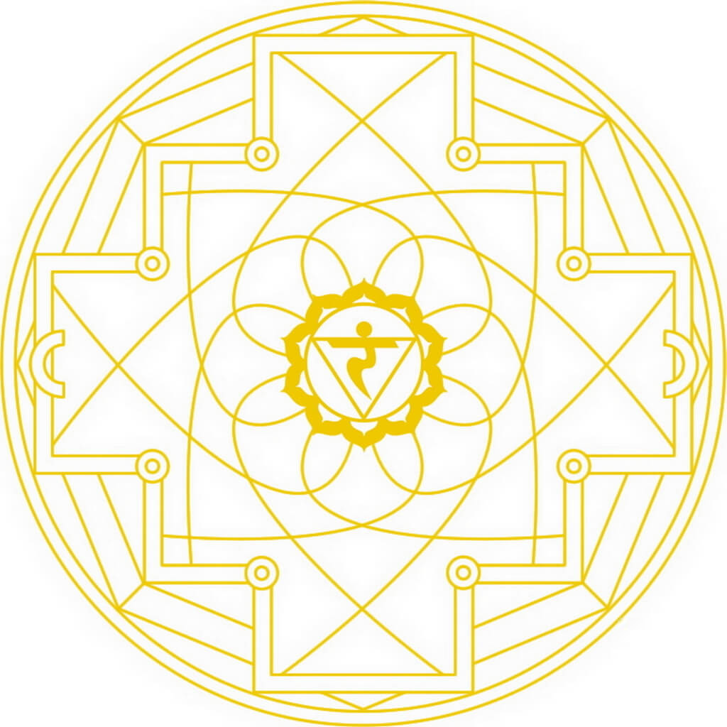Manipura Chakra Mandala
