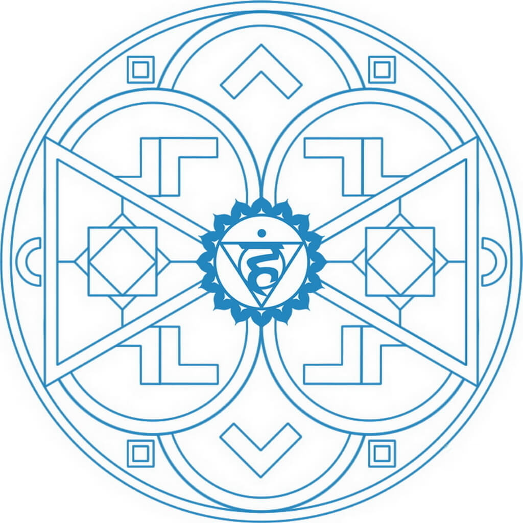 Vishuddha Chakra Mandala