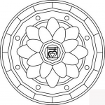 Mandala with Muladhara Symbol
