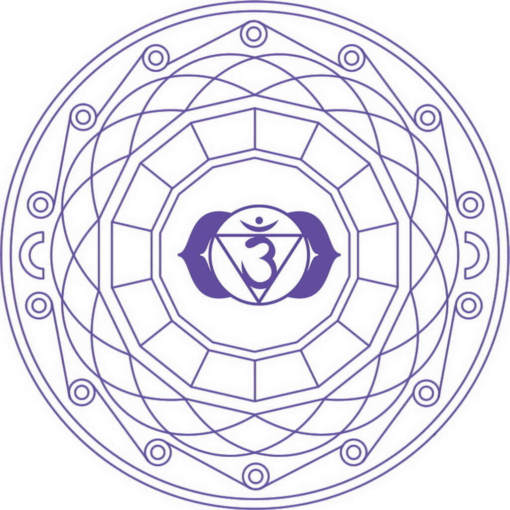Sahasrara Chakra Mandala
