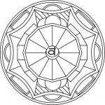 Mandala with Svadhisthana Symbol