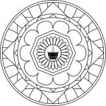 Mandala with Ayyavazhi