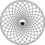 Ellipse Mandala with Ayyavazhi